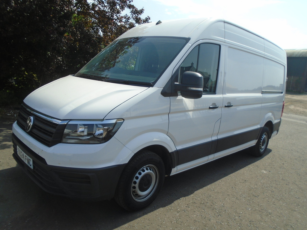 Volkswagen Crafter Mwb Hr 140Hp. White #3
