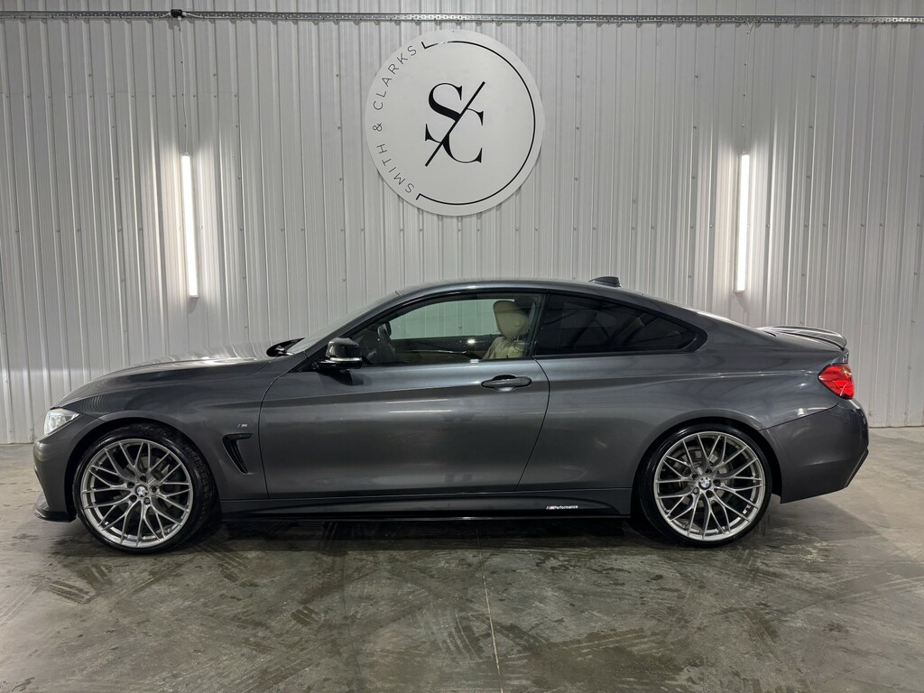 BMW 4 Series Gran Coupe Coupe 2.0 420D M Sport 2014 NK14RVL Grey #5