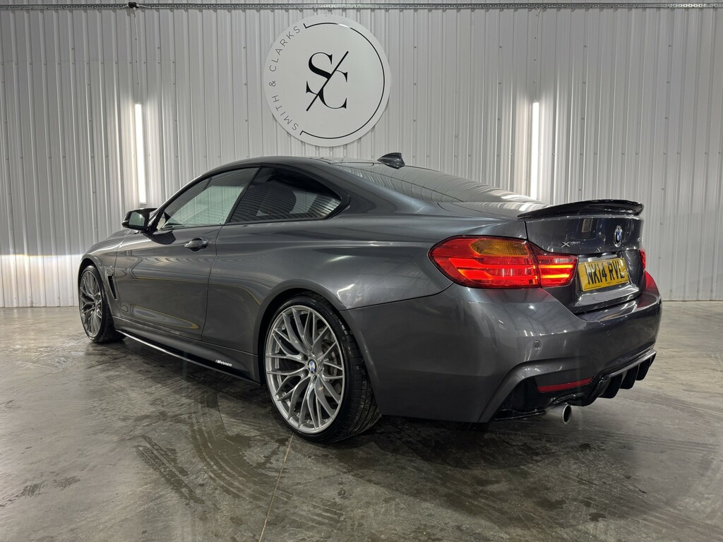 BMW 4 Series Gran Coupe Coupe 2.0 420D M Sport 2014 NK14RVL Grey #4