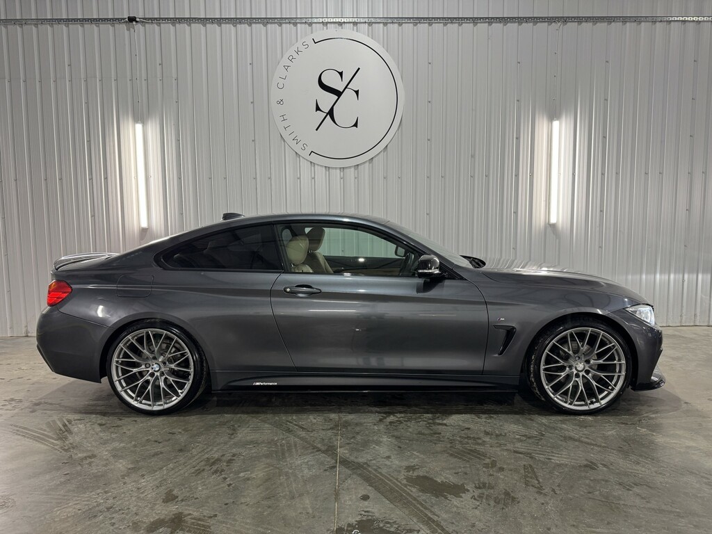 BMW 4 Series Gran Coupe Coupe 2.0 420D M Sport 2014 NK14RVL Grey #2