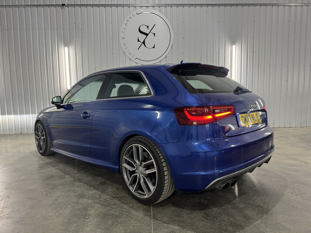 Audi S3 Hatchback 2.0 Tfsi 2015 DK15MLO Blue #4
