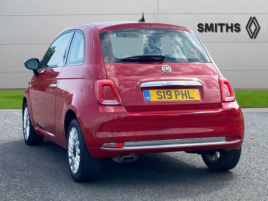Fiat 500 1.2 Lounge Dualogic Euro 6 Ss S19PHL Red #3