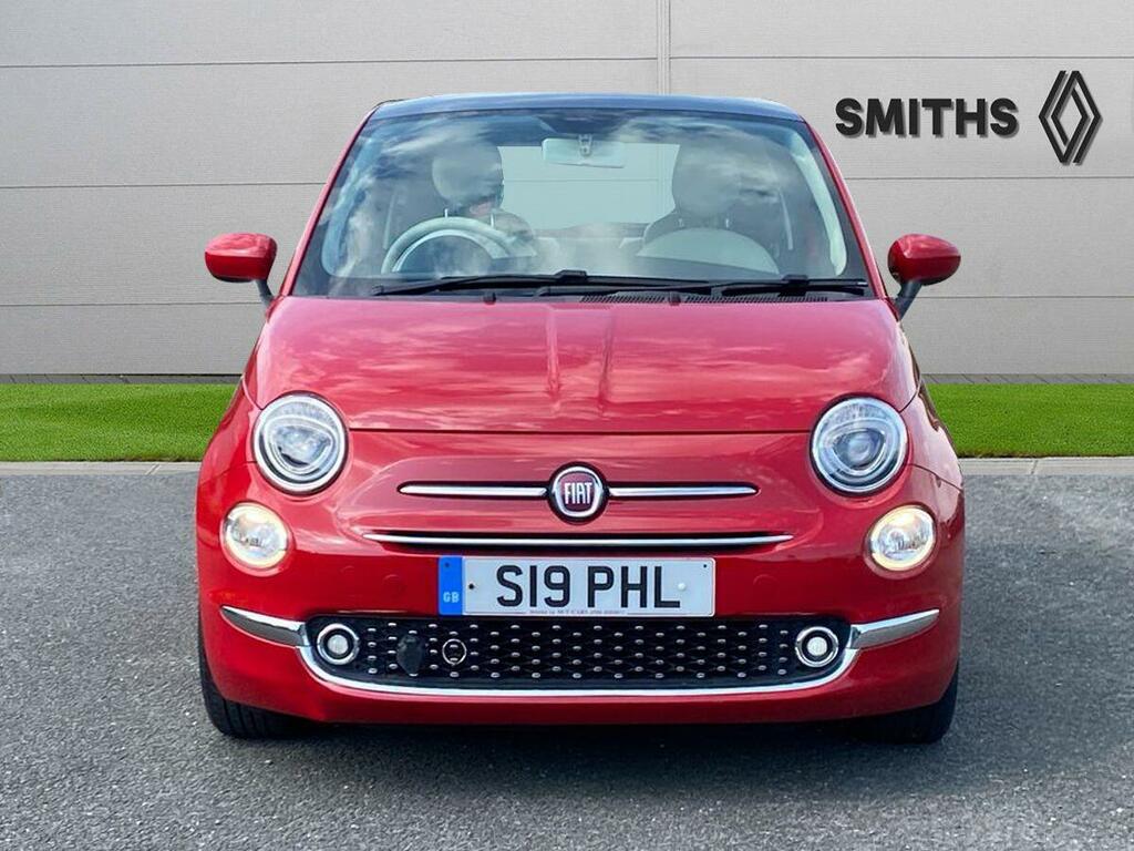Fiat 500 1.2 Lounge Dualogic Euro 6 Ss S19PHL Red #2