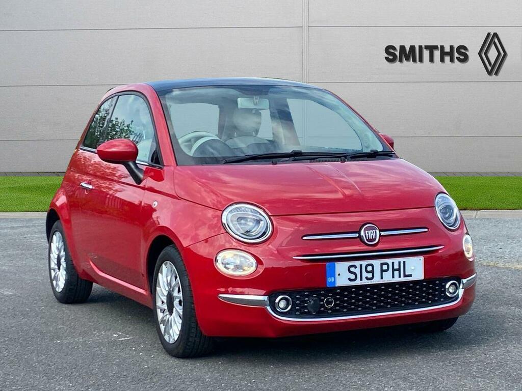 Fiat 500 1.2 Lounge Dualogic Euro 6 Ss Red