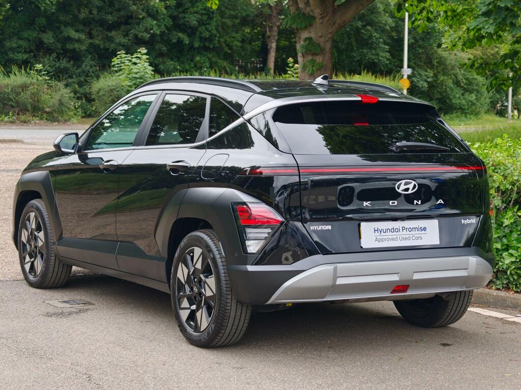 Hyundai Kona 1.6 H-gdi Ultimate Dct Euro 6 Ss EF25MYU Black #3