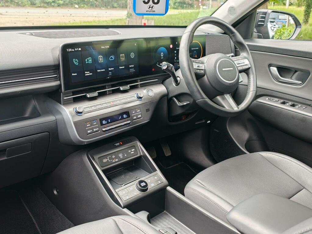 Hyundai Kona 1.6 H-gdi Ultimate Dct Euro 6 Ss EF25MYU Black #2