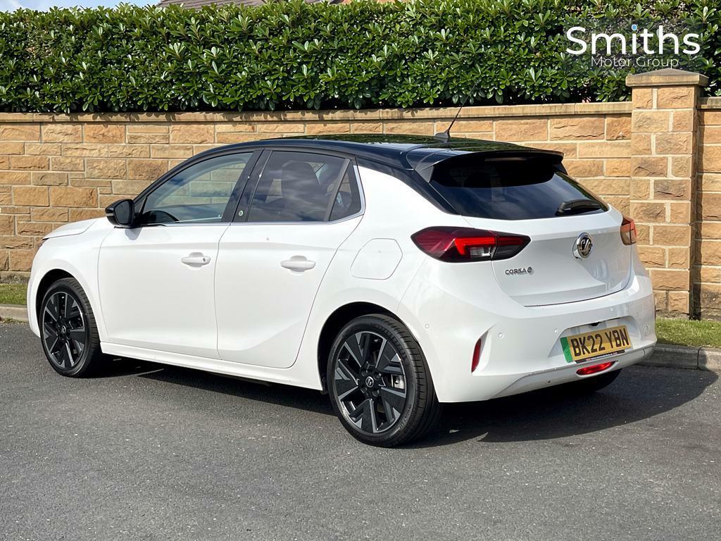 Vauxhall Corsa-e 50Kwh Elite Premium BK22YBN White #6