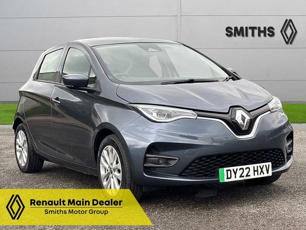 Renault Zoe R135 Ev50 52Kwh Iconic Rapid Charge Grey