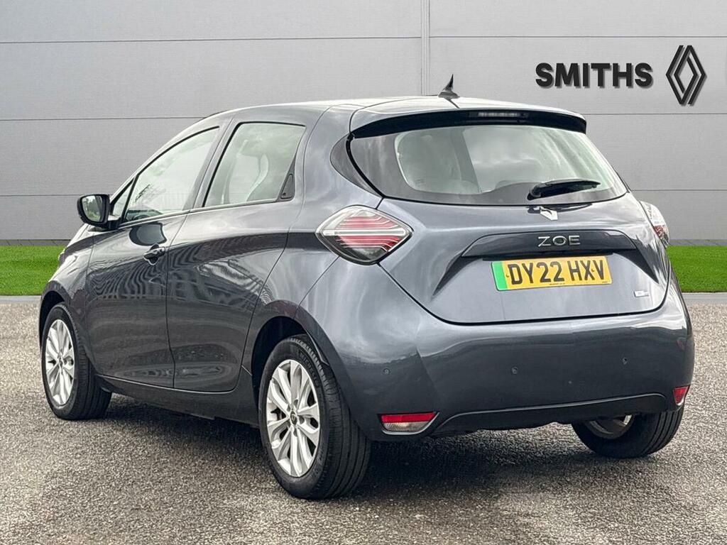 Renault Zoe R135 Ev50 52Kwh Iconic Rapid Charge DY22HXV Grey #5