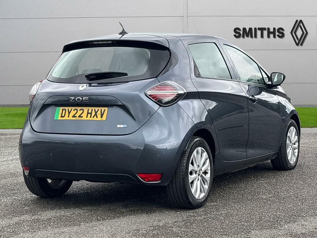 Renault Zoe R135 Ev50 52Kwh Iconic Rapid Charge DY22HXV Grey #3