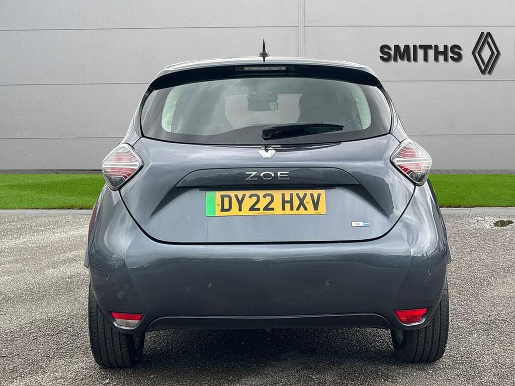 Renault Zoe R135 Ev50 52Kwh Iconic Rapid Charge DY22HXV Grey #4