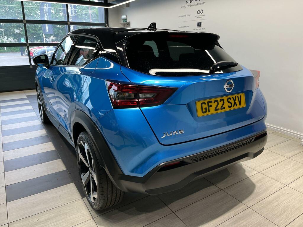 Nissan Juke 1.0 Dig-t Tekna Euro 6 Ss GF22SXV Blue #3