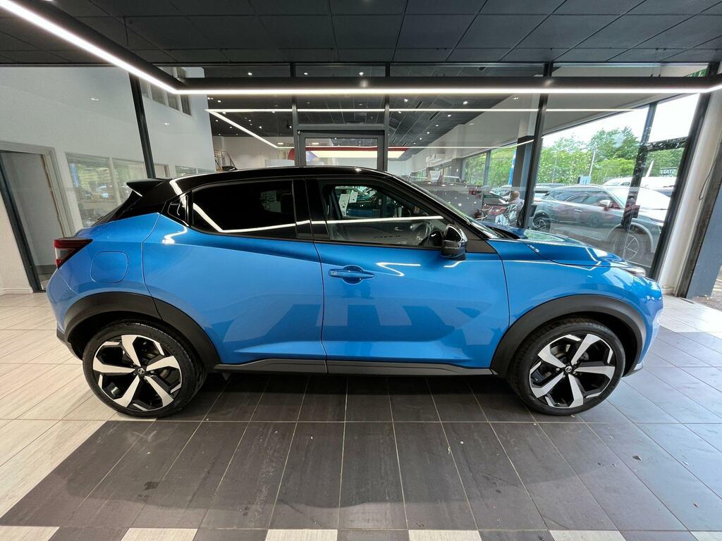 Nissan Juke 1.0 Dig-t Tekna Euro 6 Ss GF22SXV Blue #4