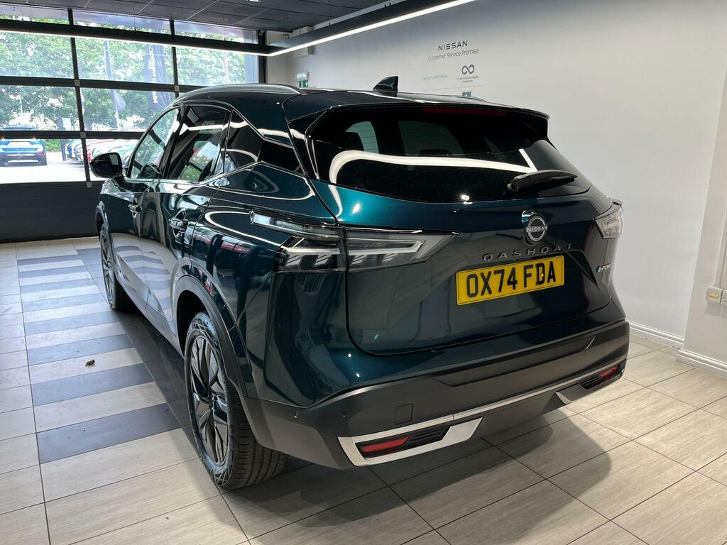 Nissan Qashqai 1.5 H E-power Tekna Euro 6 Ss OX74FDA Green #3