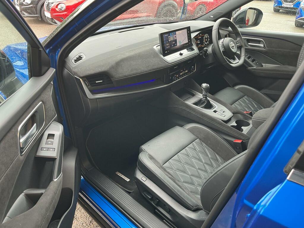 Nissan Qashqai 1.3 Dig-t Mhev Tekna Euro 6 Ss OV75AFE Blue #2
