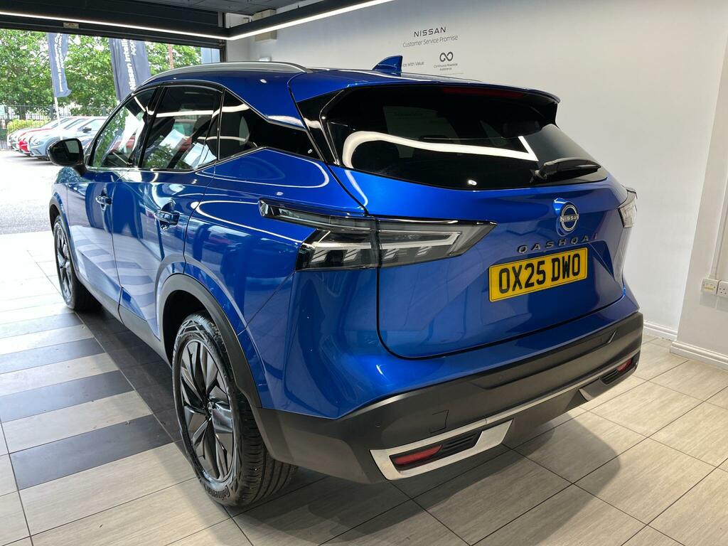 Nissan Qashqai 1.3 Dig-t Mhev Tekna Xtron Euro 6 Ss OX25DWO Blue #3