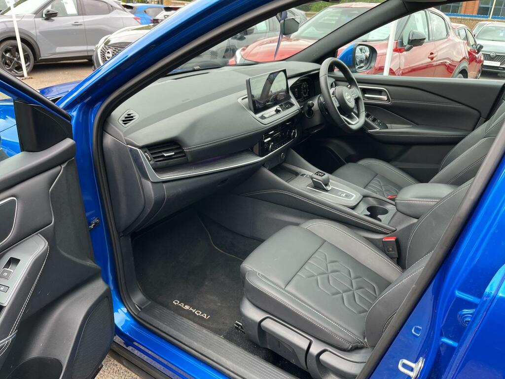 Nissan Qashqai 1.3 Dig-t Mhev Tekna Xtron Euro 6 Ss OX25DWO Blue #2