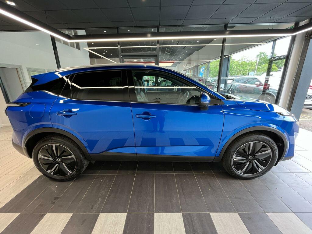 Nissan Qashqai 1.3 Dig-t Mhev Tekna Xtron Euro 6 Ss OX25DWO Blue #4