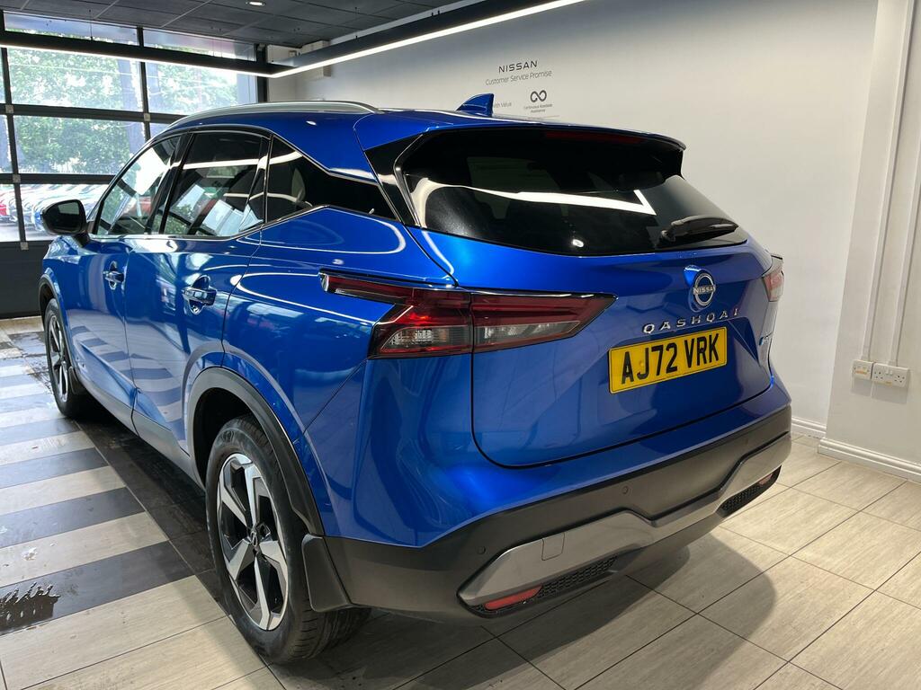 Nissan Qashqai 1.5 H E-power N-connecta Euro 6 Ss AJ72VRK Blue #3