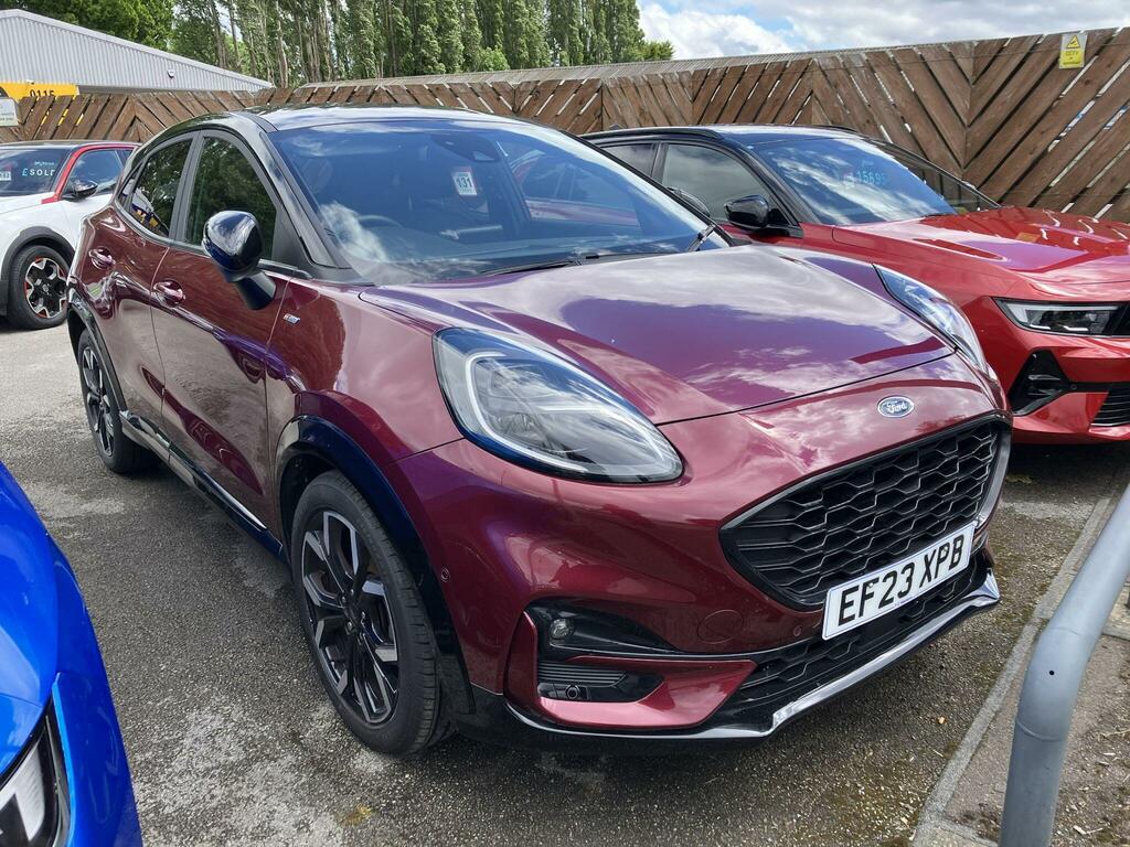 Ford Puma 1.0T Ecoboost Mhev Vivid Ruby Edition Euro 6 Ss Red