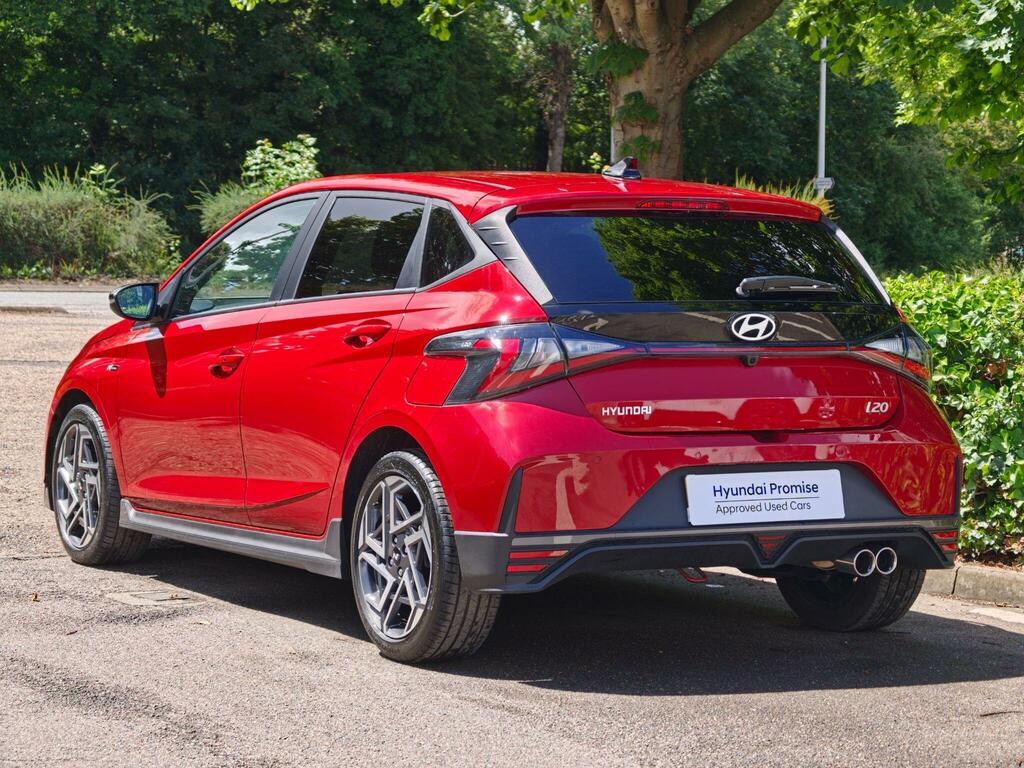 Hyundai I20 1.0 T-gdi N Line S Dct Euro 6 Ss EF25GUX Red #3