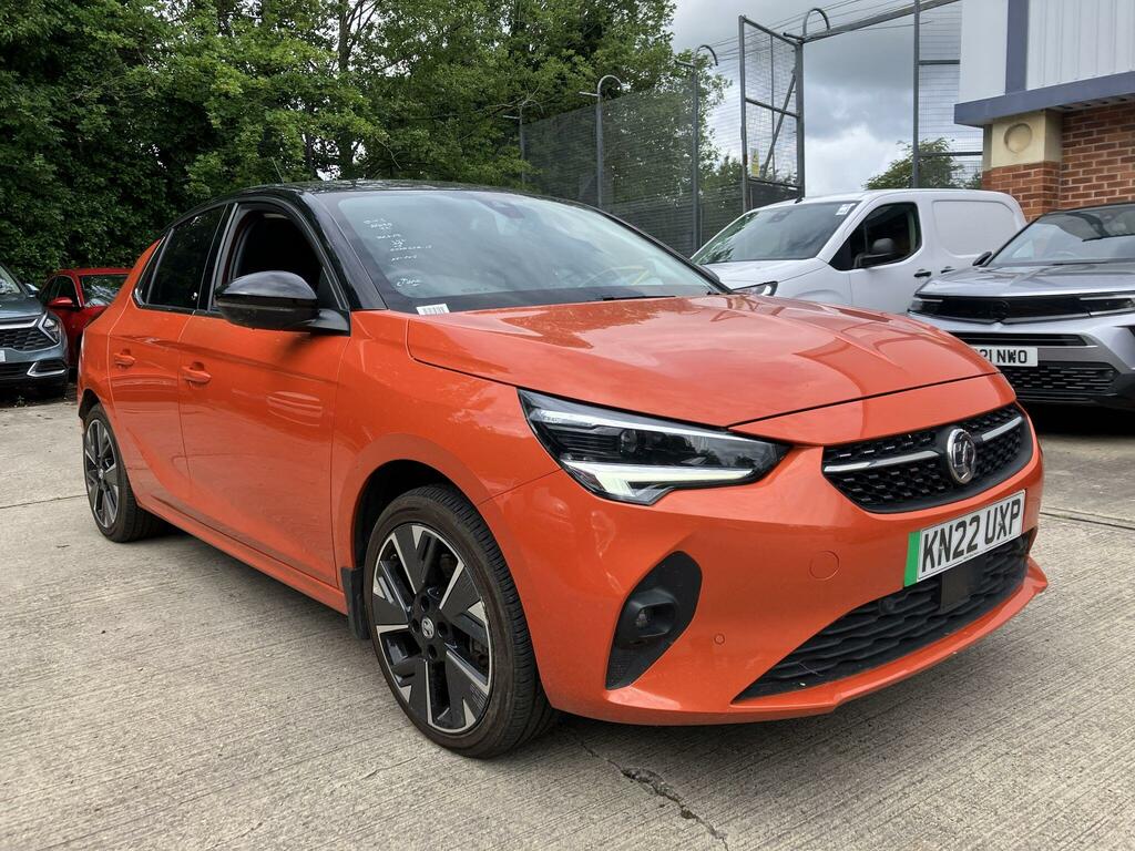 Vauxhall Corsa-e 50Kwh Elite Nav Premium 7.4Kw Charger Orange