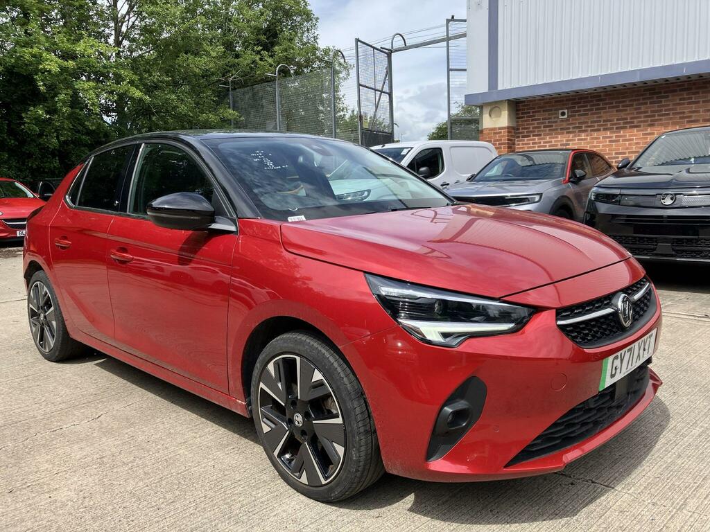 Vauxhall Corsa-e 50Kwh Elite Nav Premium 7.4Kw Charger Red