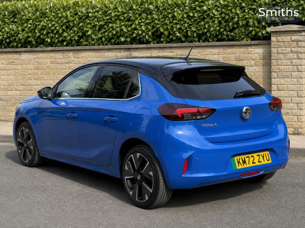 Vauxhall Corsa-e 50Kwh Elite Premium KM72ZYU Blue #6