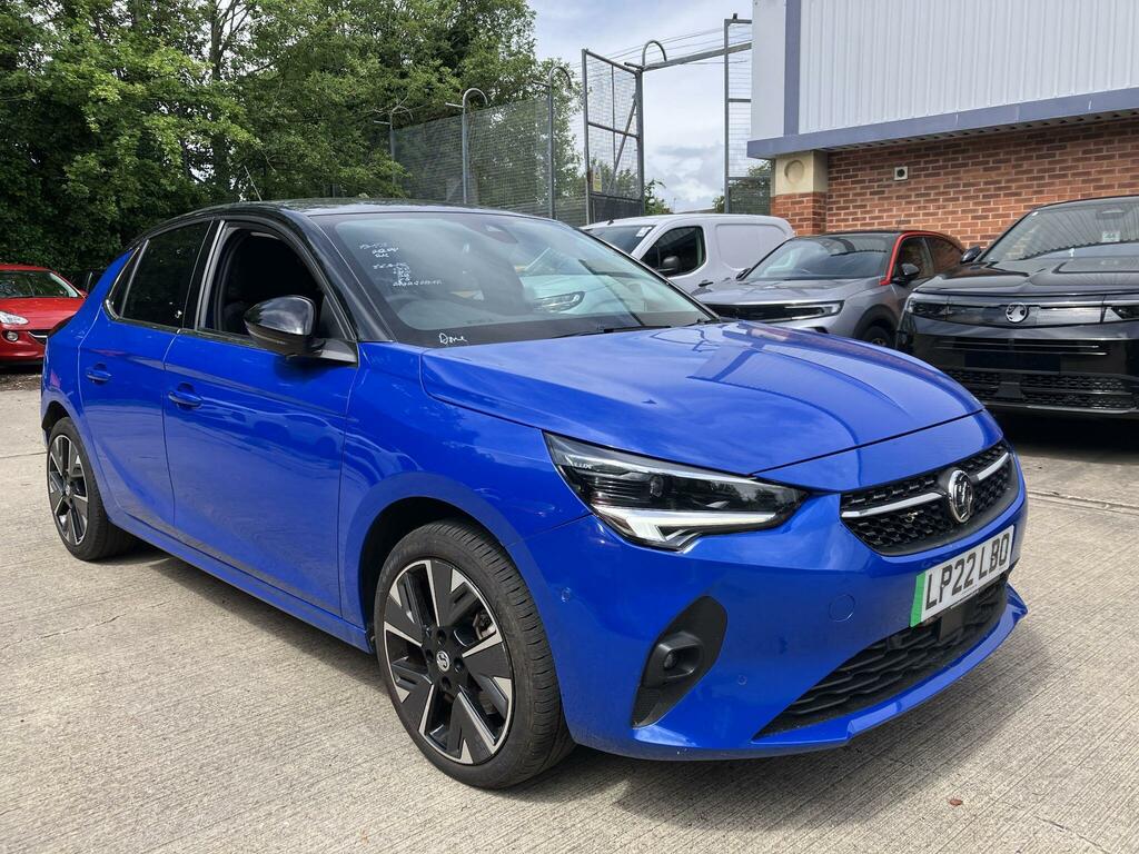 Vauxhall Corsa-e 50Kwh Elite Premium Blue