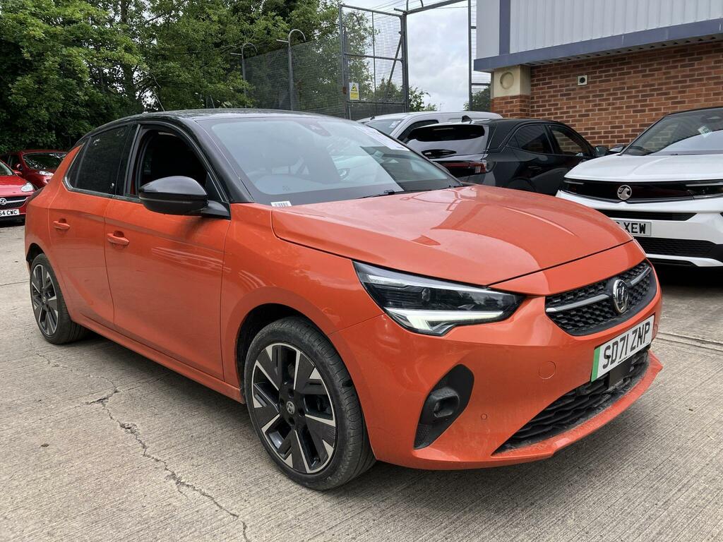 Vauxhall Corsa-e 50Kwh Elite Nav Premium 7.4Kw Charger Orange