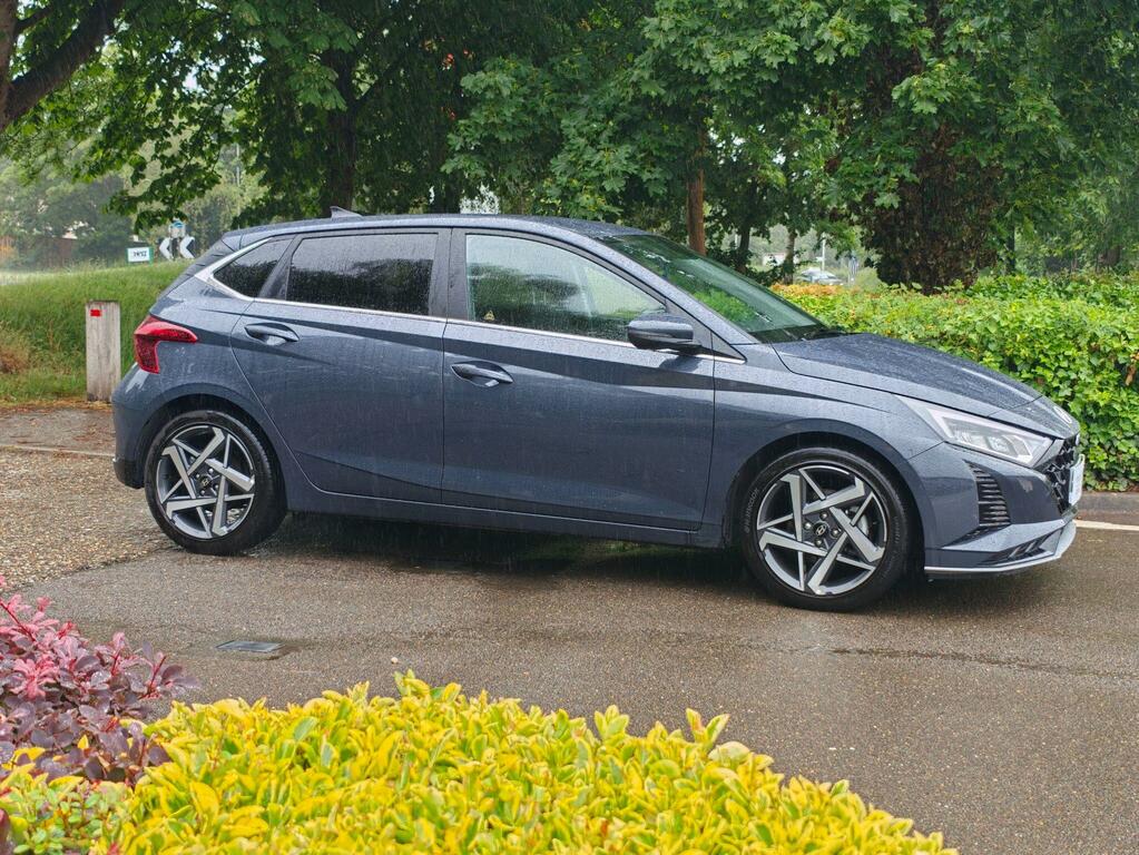 Hyundai I20 1.0 T-gdi Tech Line Dct Euro 6 Ss YO75CYU Grey #4