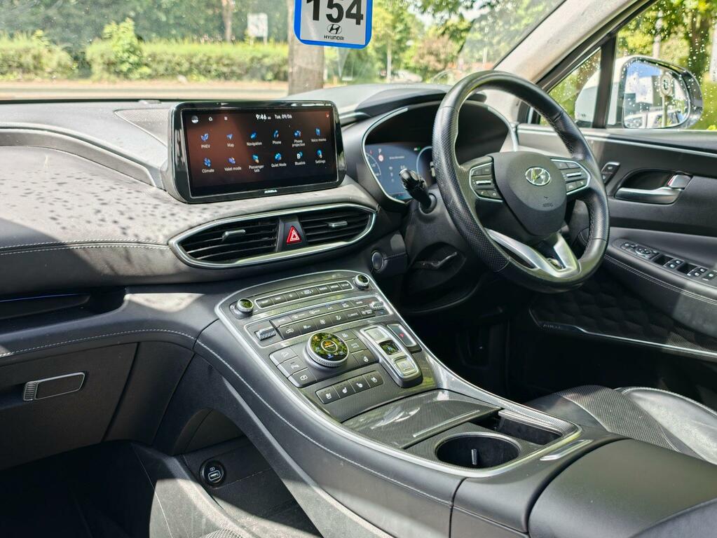 Hyundai Santa Fe 1.6 T-gdi 13.8Kwh Ultimate 4Wd Euro 6 Ss 5 White #2