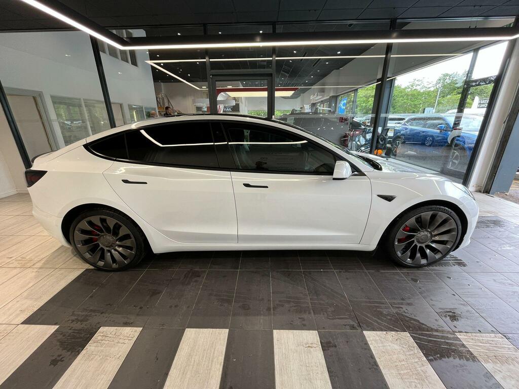 Tesla Model 3 Dual Motor Performance 4Wde Performanc BP21WCC White #4