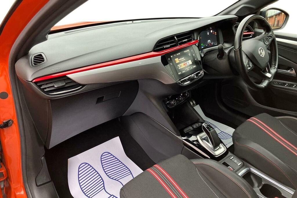 Vauxhall Corsa-e 50Kwh Sri Nav Premium 7.4Kw Charger Orange #2