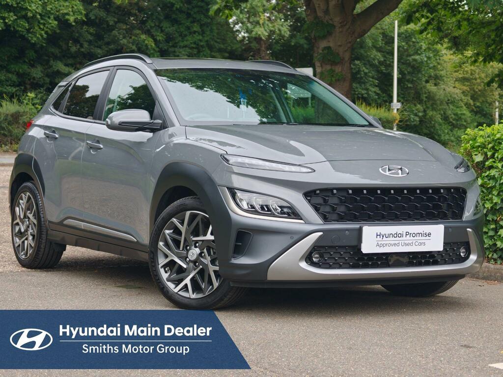 Hyundai Kona 1.6 H-gdi Ultimate Dct Euro 6 Ss AK23BDU Grey