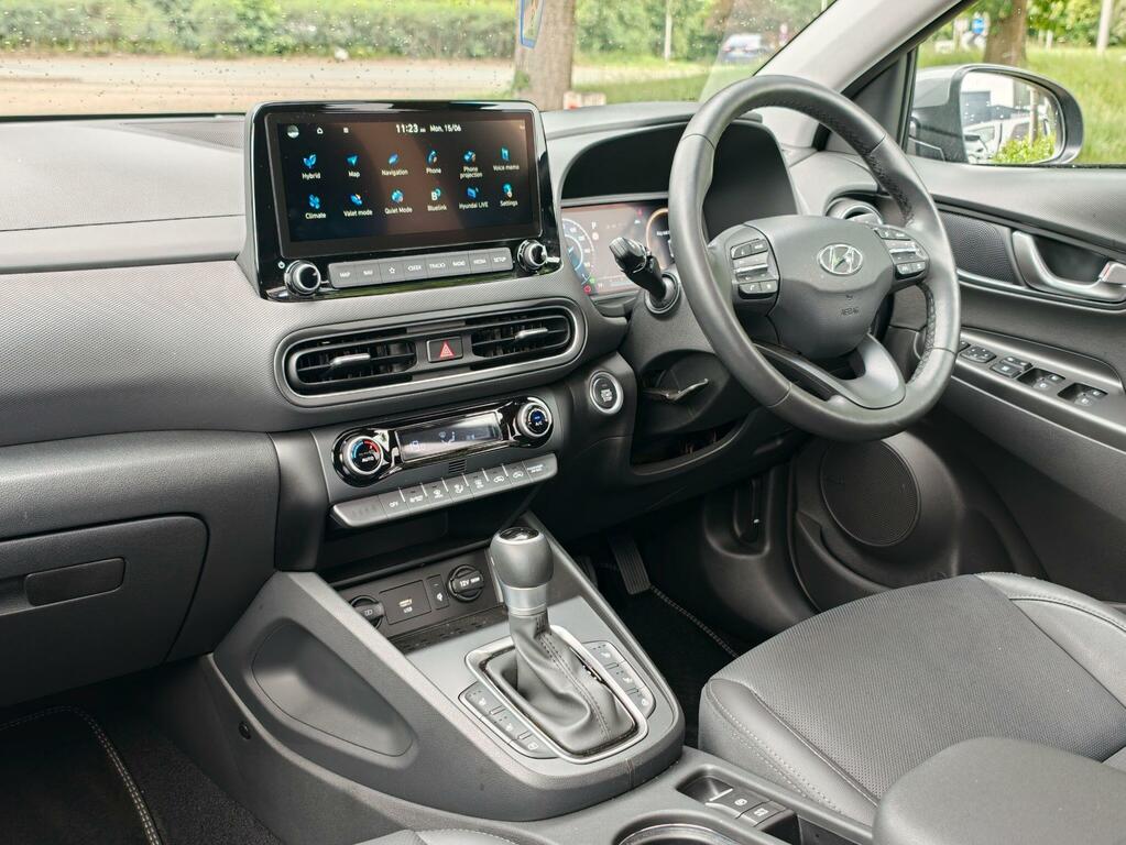 Hyundai Kona 1.6 H-gdi Ultimate Dct Euro 6 Ss AK23BDU Grey #2