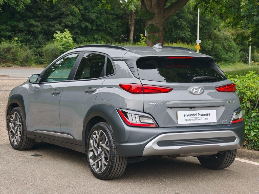Hyundai Kona 1.6 H-gdi Ultimate Dct Euro 6 Ss AK23BDU Grey #3