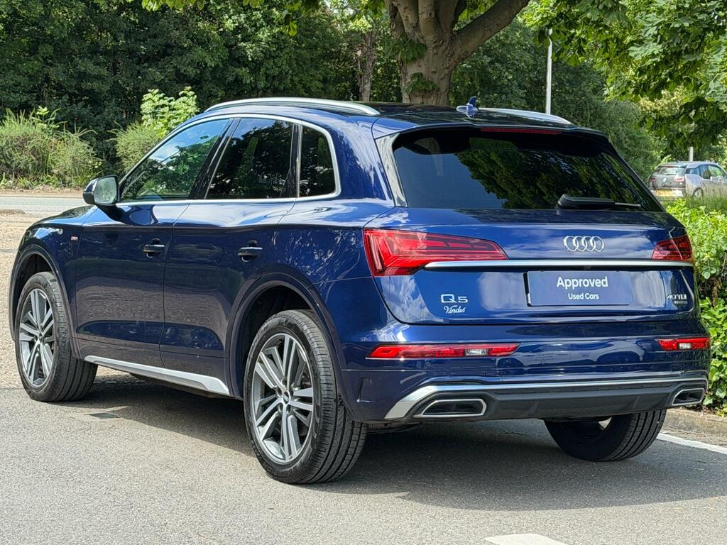 Audi Q5 2.0 Tdi 40 S Line S Tronic Quattro Euro 6 Ss Blue #3