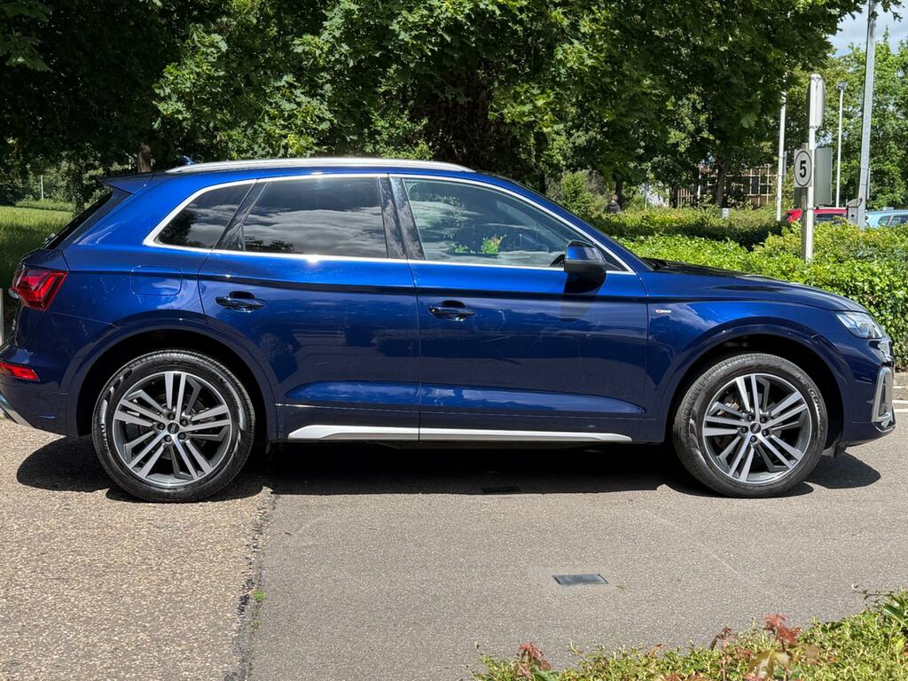 Audi Q5 2.0 Tdi 40 S Line S Tronic Quattro Euro 6 Ss Blue #5