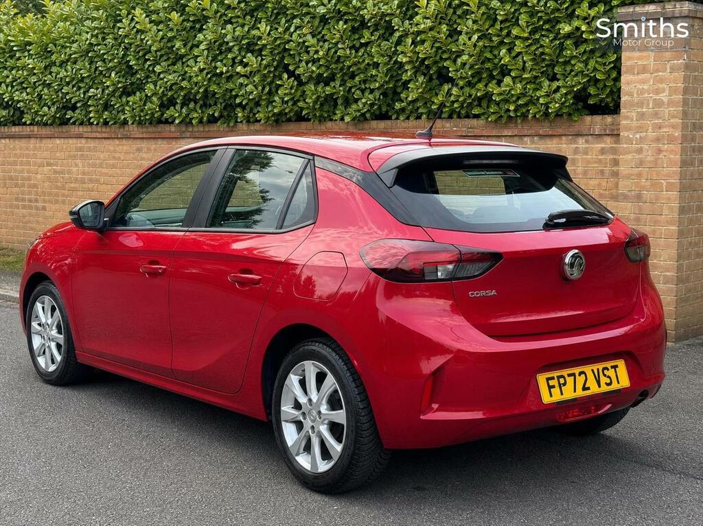 Vauxhall Corsa 1.2 Turbo Design Euro 6 Ss FP72VST Red #6