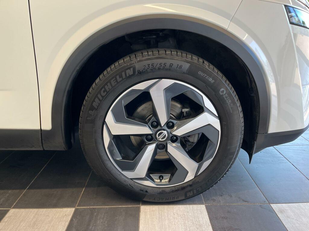Nissan Qashqai 1.3 Dig-t Mhev N-connecta Euro 6 Ss DE22RXK White #6