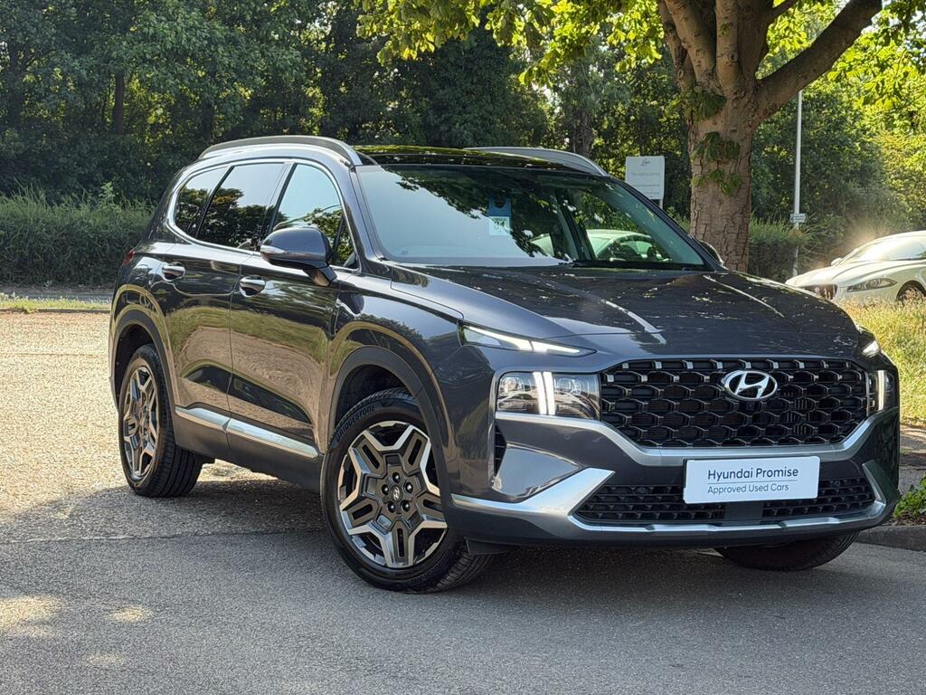 Hyundai Santa Fe 1.6 T-gdi 13.8Kwh Ultimate 4Wd Euro 6 Ss 5 Blue #2