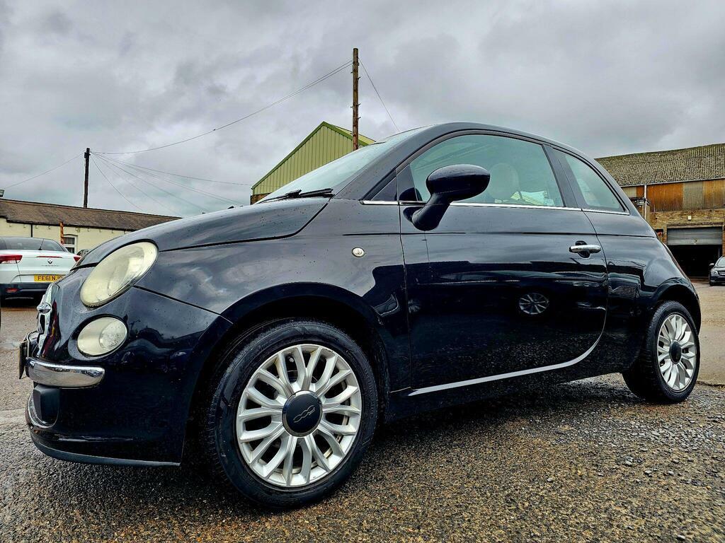 Fiat 500 1.2 Lounge Euro 6 S S Black #4