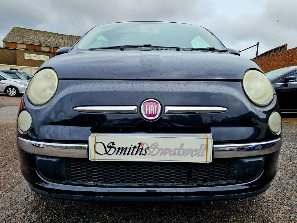 Fiat 500 1.2 Lounge Euro 6 S S Black #5
