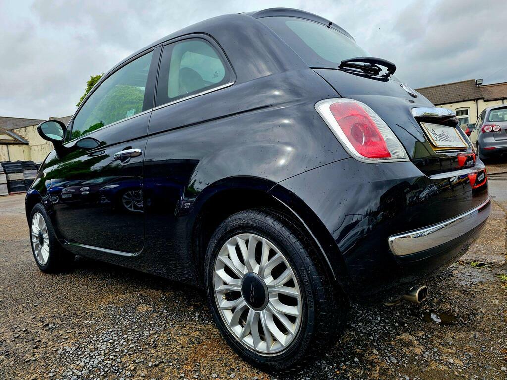 Fiat 500 1.2 Lounge Euro 6 S S Black #3
