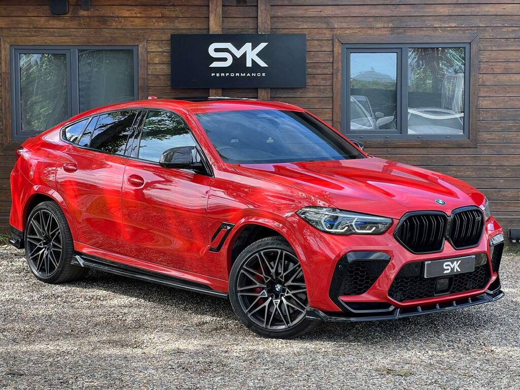 BMW X6 M Competition Red