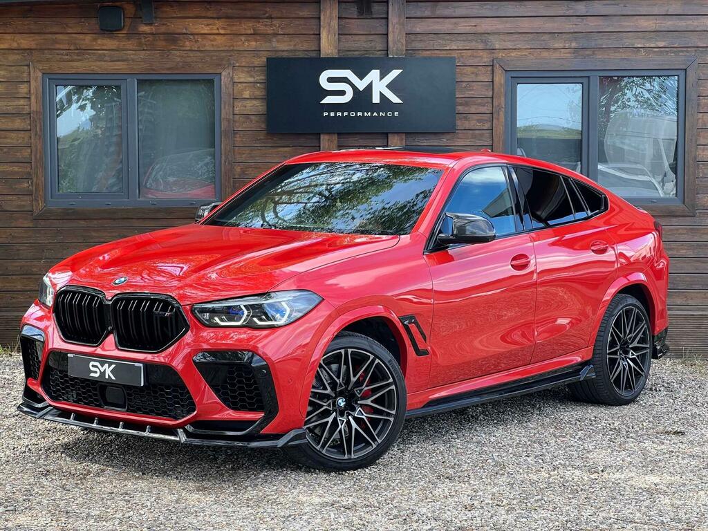 BMW X6 M Competition Red #4
