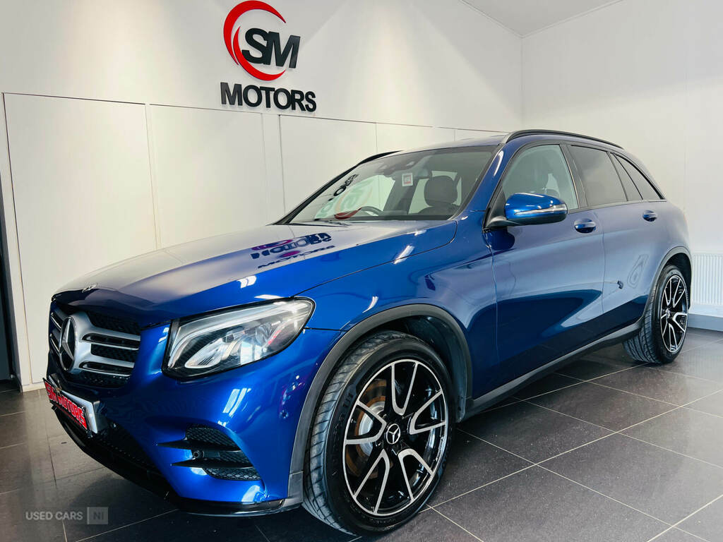 Mercedes-Benz GLC Class Glc 220D 4Matic Amg Line 9G-tronic Blue