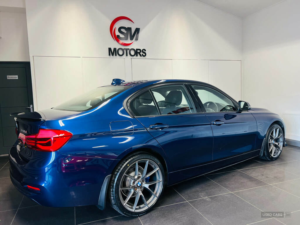 BMW 3 Series Saloon White #8