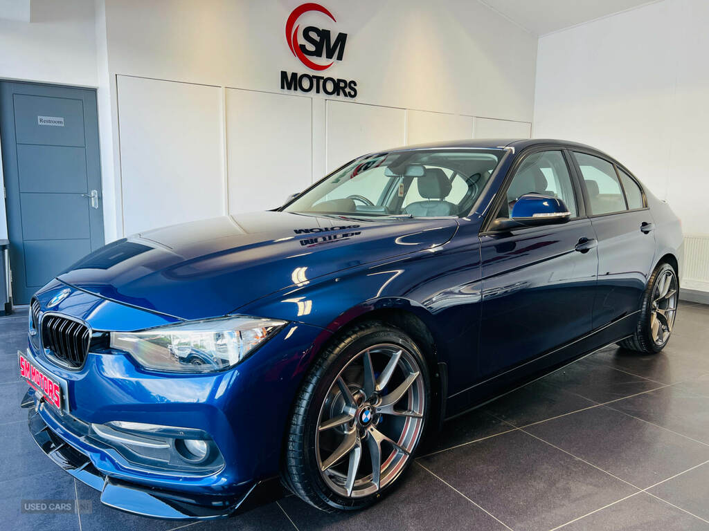 BMW 3 Series 320D Sport Step Blue #4